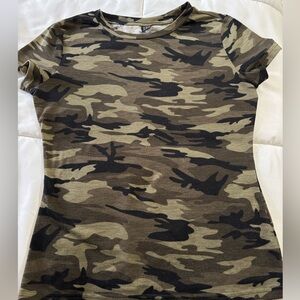 Camouflage Short Sleeve T-Shirt